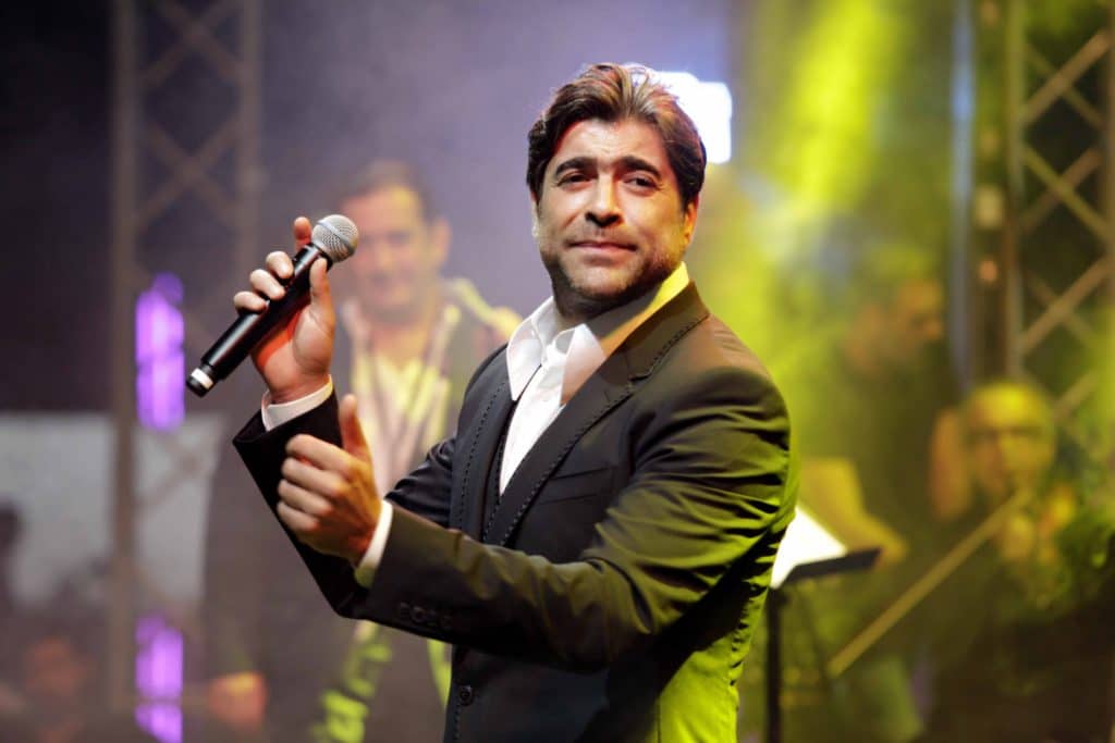 Wael Kfoury live at AlUla's Maraya Classical Concert Series